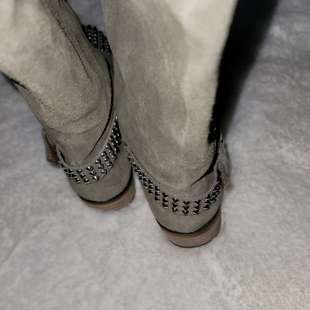 Kelsi Dagger Spiked Knee-High Boot - Picture 7 of 9